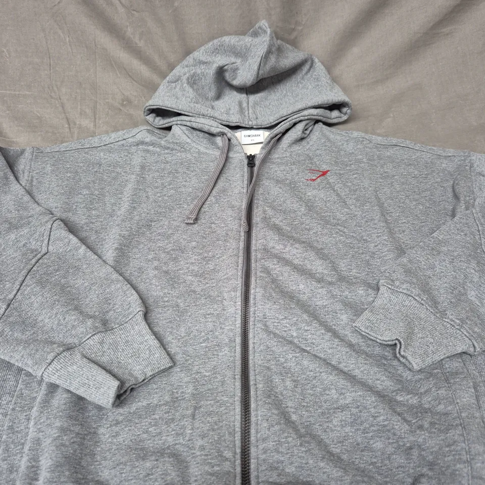 GYMSHARK POWER ZIP UP HOODIE - SIZE XS