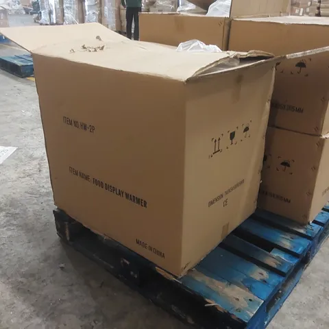 BOXED FOOD DISPLAY WARMER
