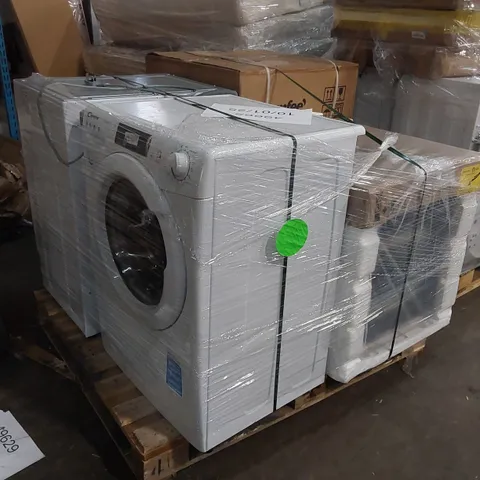 PALLET OF APPROXIMATELY 4 UNPROCESSED RAW RETURN WHITE GOODS TO INCLUDE;