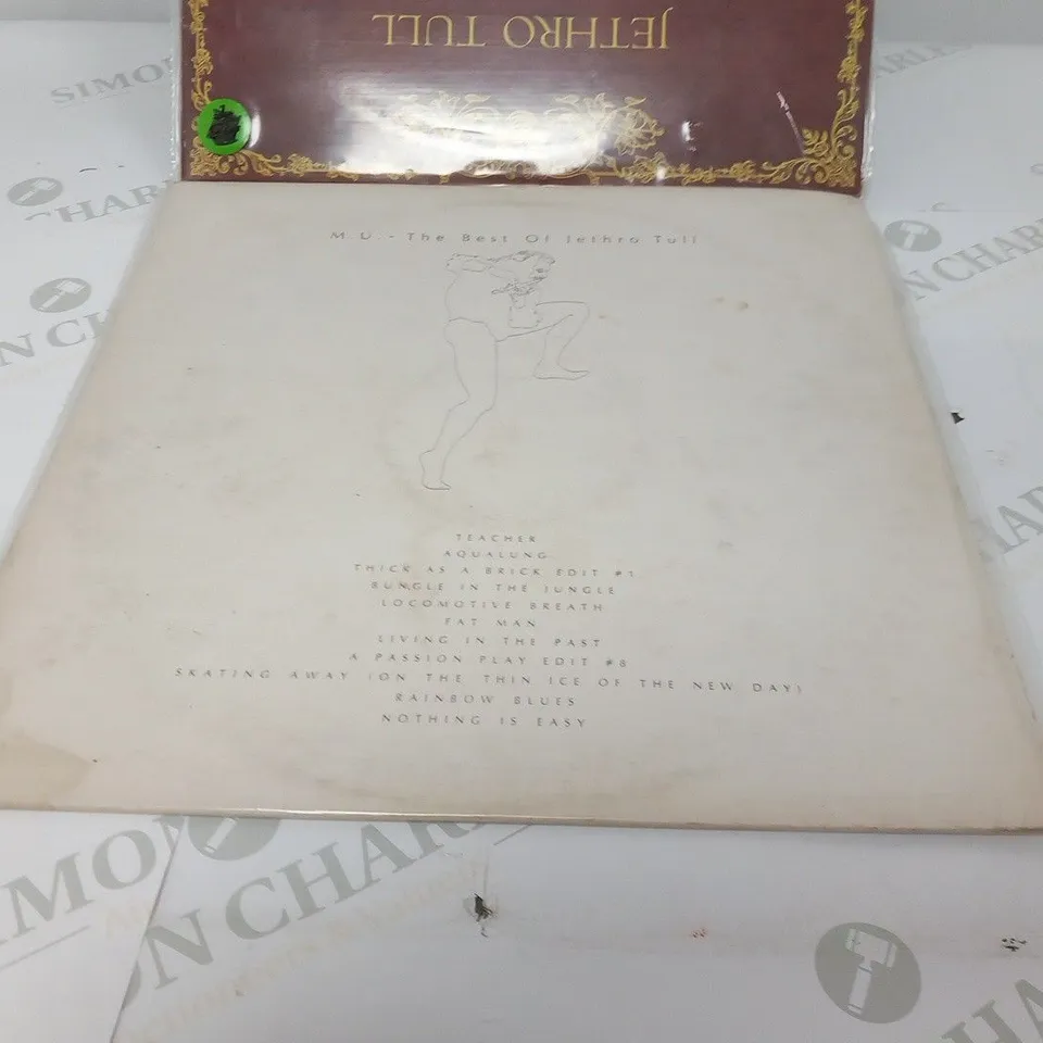 4 X JETHRO TULL VINYL LPS. TO INCLUDE AQUALUNG.