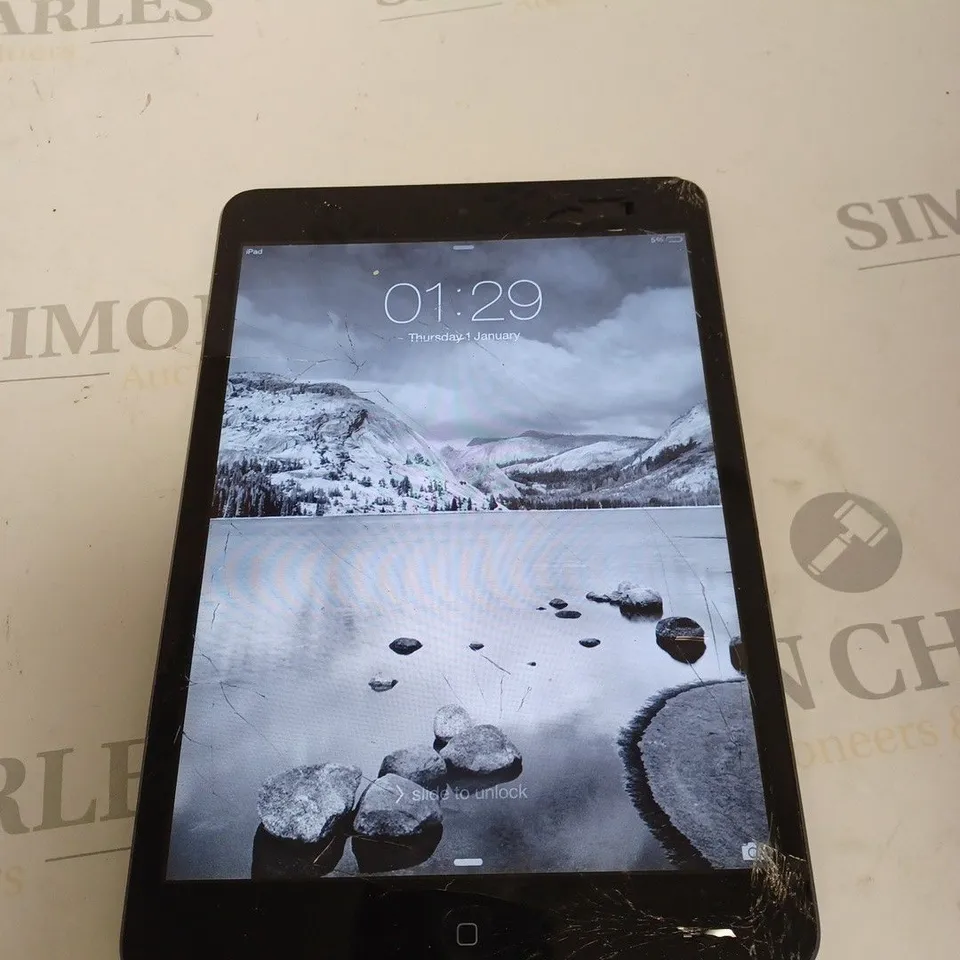 UNBOXED APPLE IPAD MINI MODEL A1432 BLACK