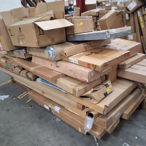 PALLET CONTAINING ASSORTED INCOMPLETE FURNITURE PARTS & PRODUCTS