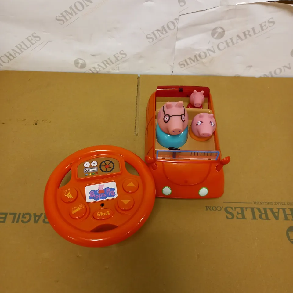PEPPA PIG HOLIDAY DRIVE & STEER RRP £40