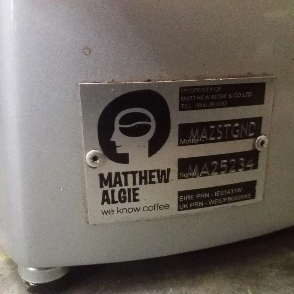 MAZZER LUIGI COMMERCIAL COFFEE GRINDER