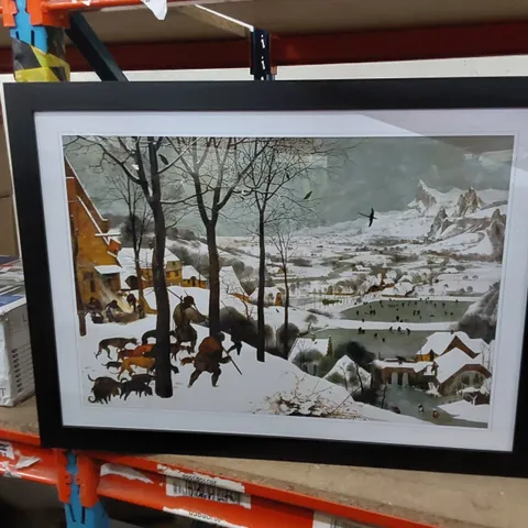 BOXED PIETER BRUEGEL THE ELDER - SINGLE PAINTING PRINT FRAMED 