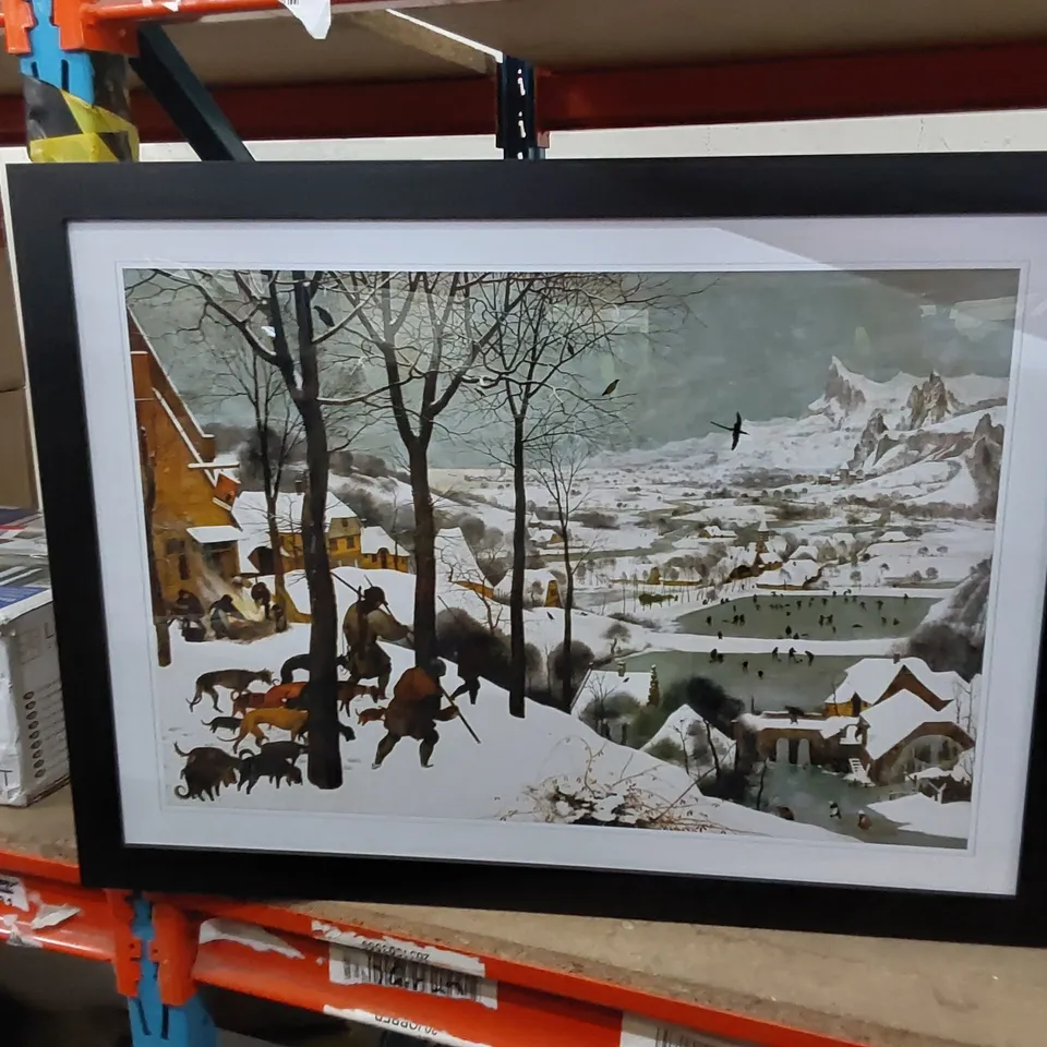 BOXED PIETER BRUEGEL THE ELDER - SINGLE PAINTING PRINT FRAMED 