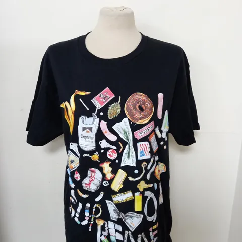 SUPREME GRAPHIC T-SHIRT SIZE L 