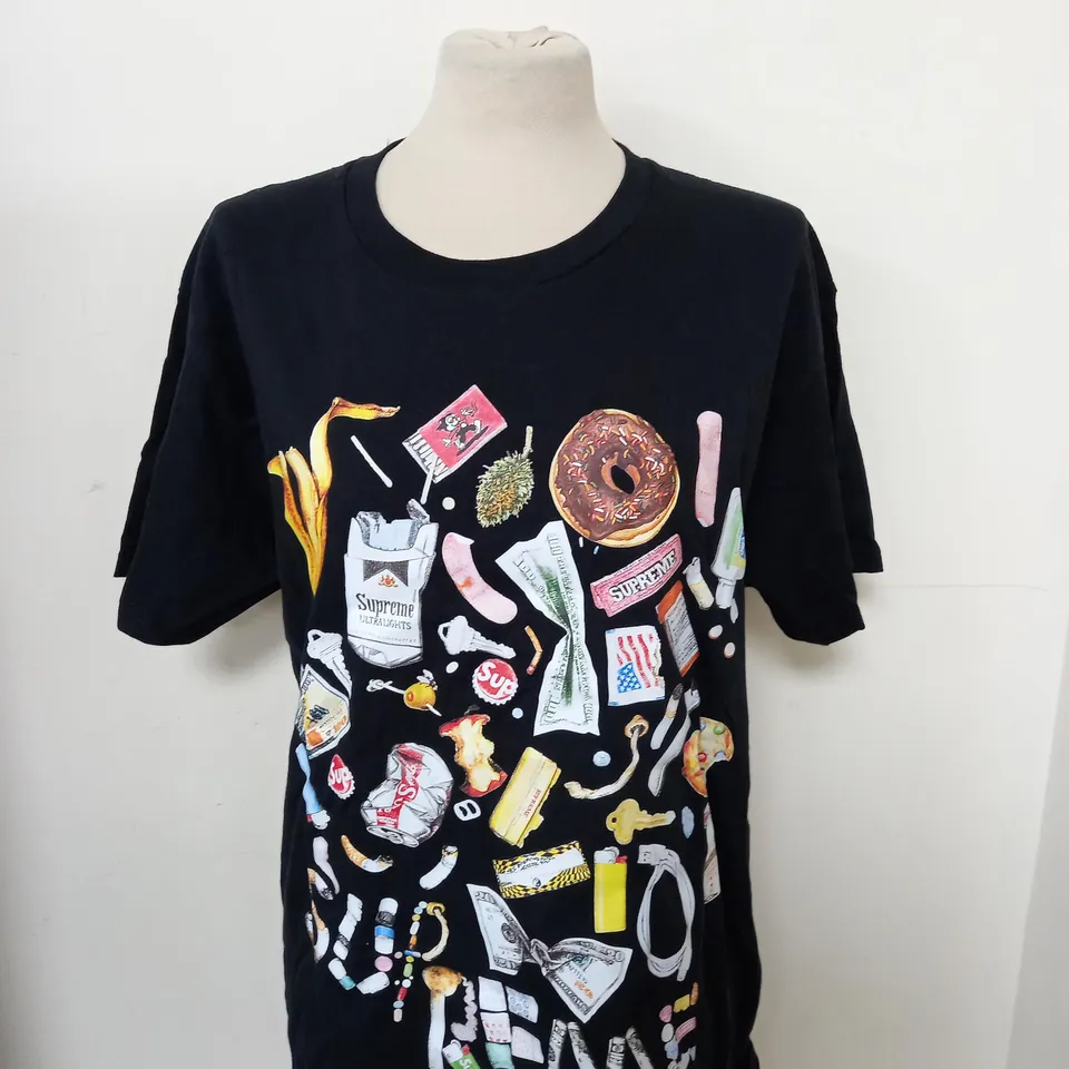SUPREME GRAPHIC T-SHIRT SIZE L 
