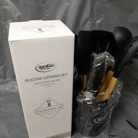 BOXED KITCHENS SILICONE UTENSILS SET