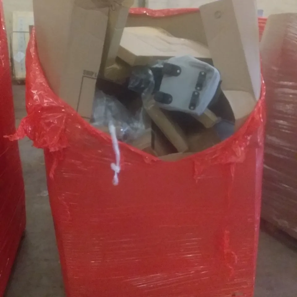 PALLET OF ASSORTED ITEMS INCLUDING CANOPY, BUGASALT GUN, CLOTHES RAIL, DRYING RAIL