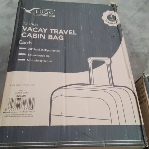 BOXED LUGG 15INCH VACAY CABIN BAG EARTH 