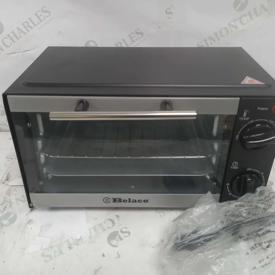 BOXED BELACO TOASTER OVEN