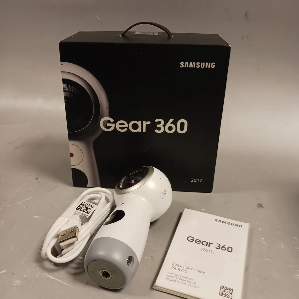 BOXED SAMSUNG GEAR 360 CAMERA 