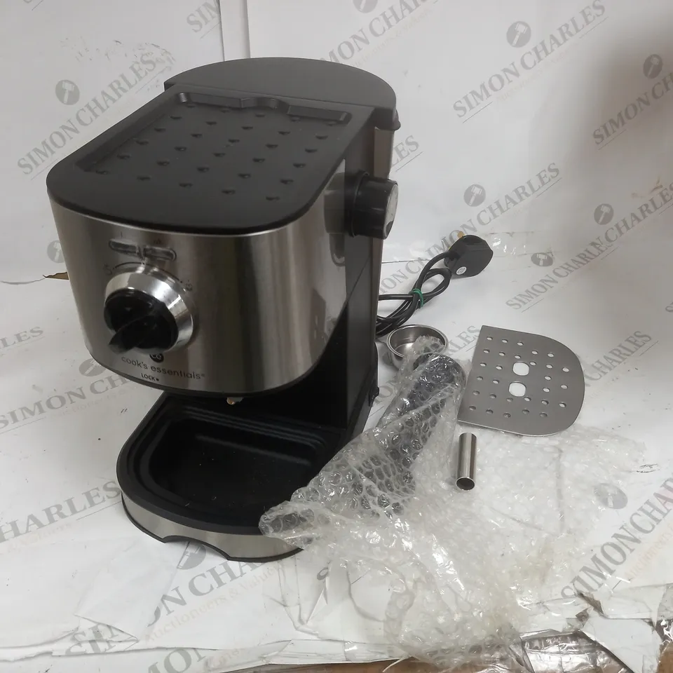 COOK'S ESSENTIALS PUMP ESPRESSO COFFEE MACHINE