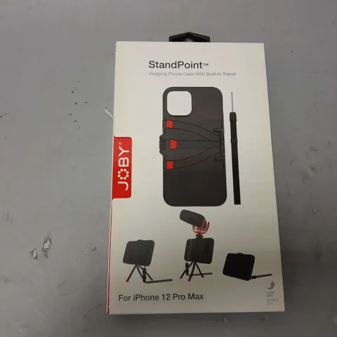 APPROXIMATELY 35 BOXED JOBY STANDPOINT VLOGGING PHONE CASE FOR IPHONE 12 PRO MAX