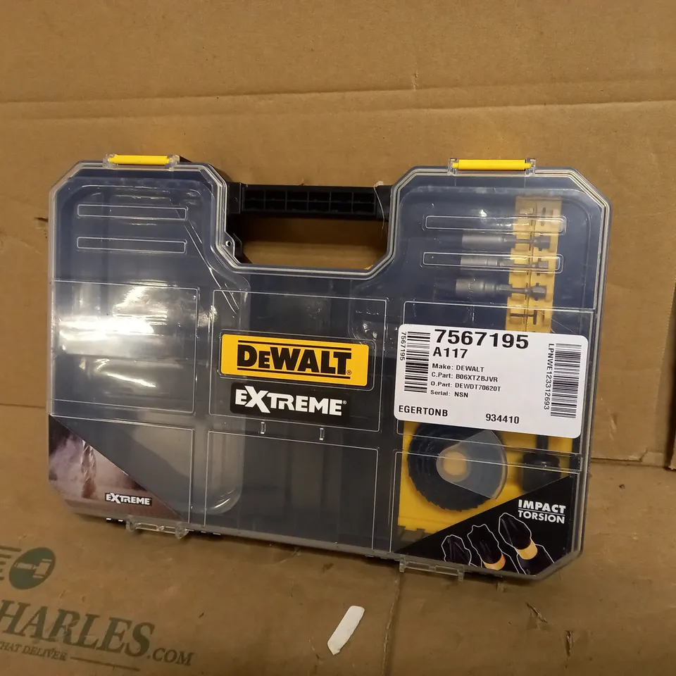 DEWALT DEWDT70620T EXTREME DRILL AND SDS SET