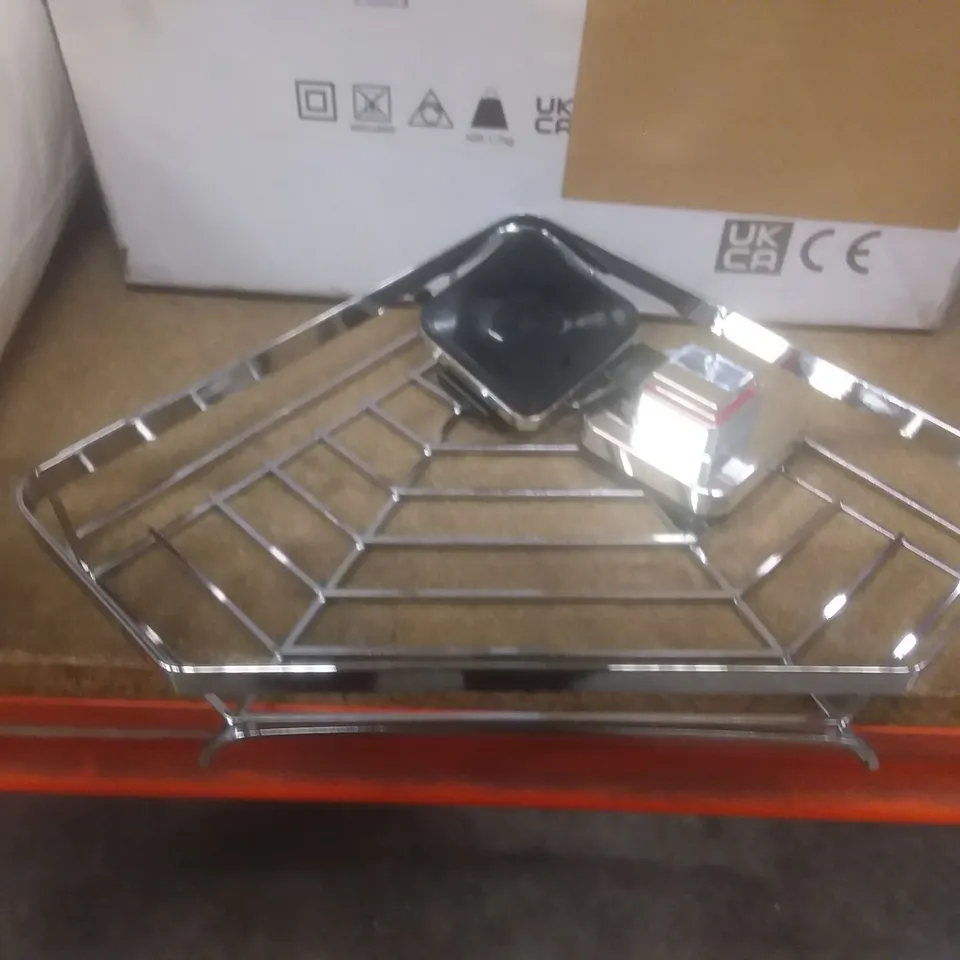 BOXED BRODSKY PUSHLOC CORNER SHOWER CADDY