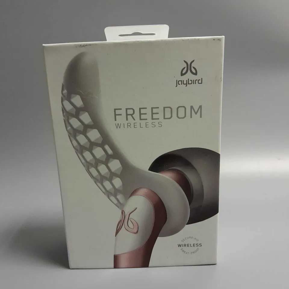 BOXED JAYBIRD FREEDOM WIRELESS EARPHONES