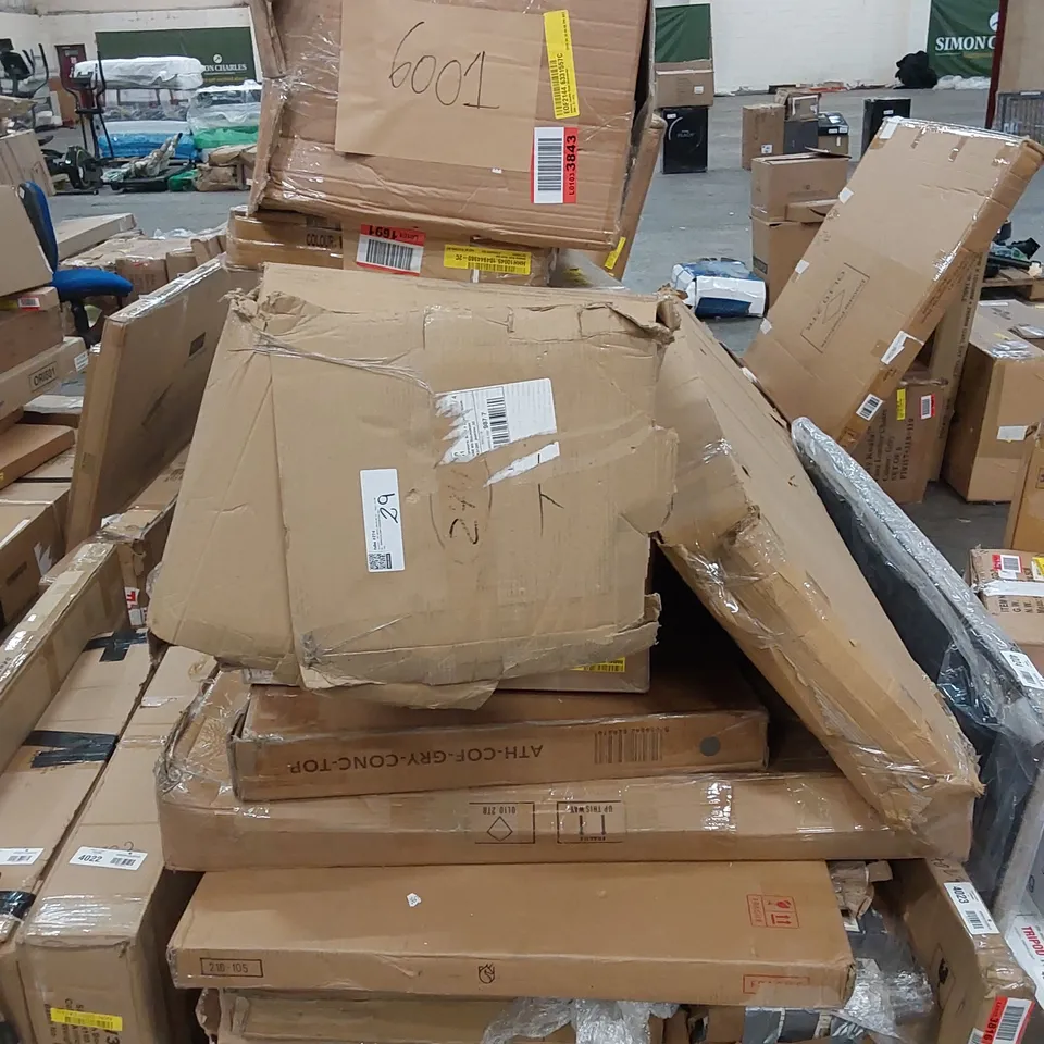 PALLET TO CONTAIN ASSORTED BOXED FURNITURE AND FURNITURE PARTS