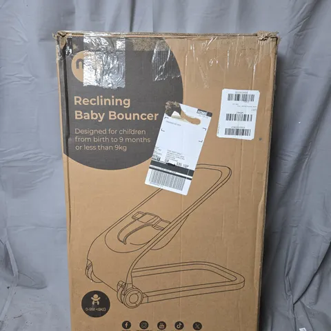 BOXED MYBABIIE RECLINING BABY BOUNCER