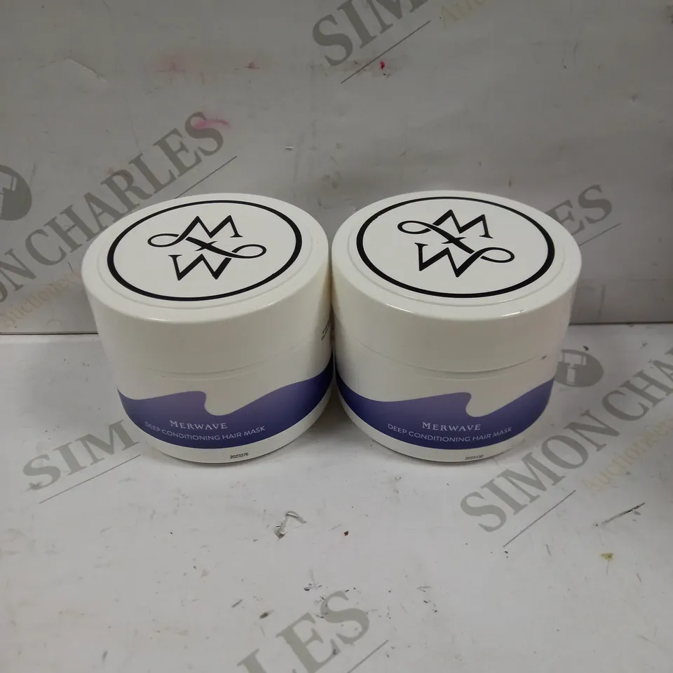 BOX OF 2 MERWAVE DEEP CONDITIONING HAIR MASK TREATMENTS - 2 X 300ML	