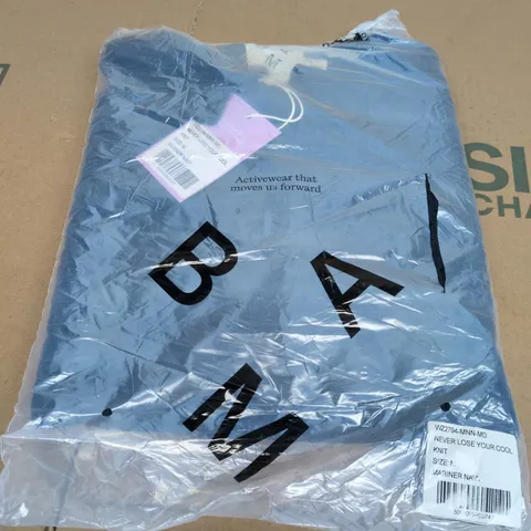 BAM NEVER LOSE YOUR COOL KNIT – MARINER NAVY, SIZE M 