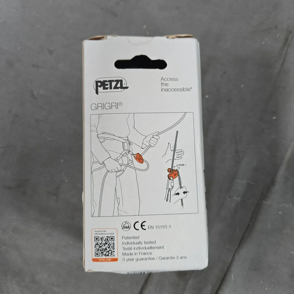 PETZL GRIGRI BELAY DEVICE – RED