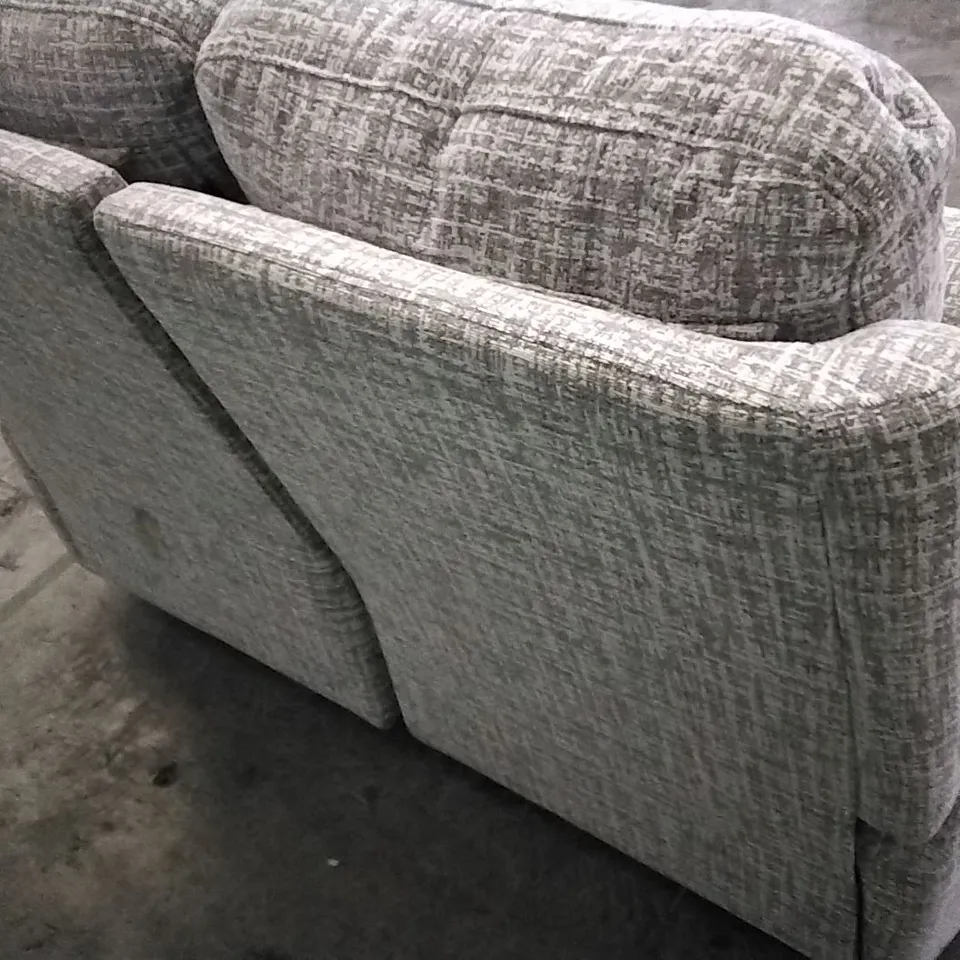 QUALITY BRITISH DESIGNED & MANUFACTURED G PLAN KINGSBURY 2 SEATER POWER RECLINER SHORE SLATE FABRIC SOFA 