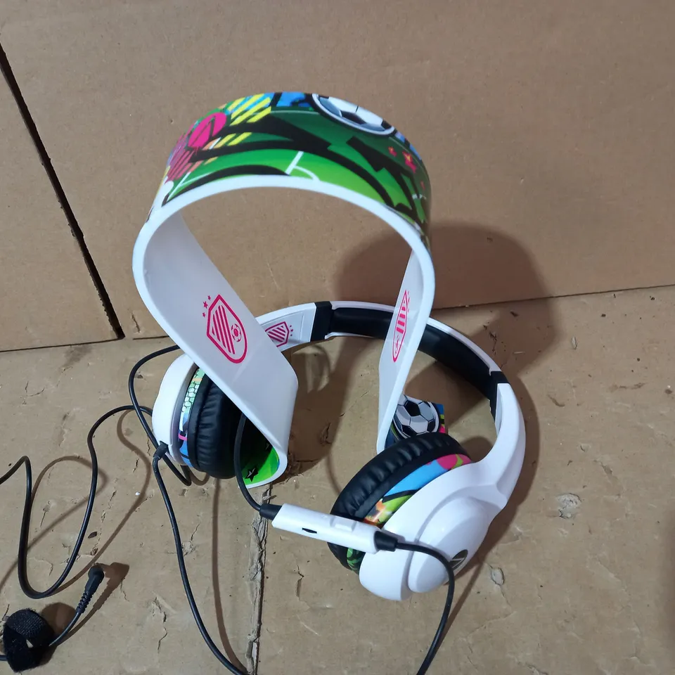 STEALTH GAMING HEADSET WITH STAND