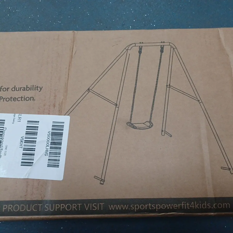 BOXED SPORTSPOWER SINGLE SWING - COLLECTION ONLY