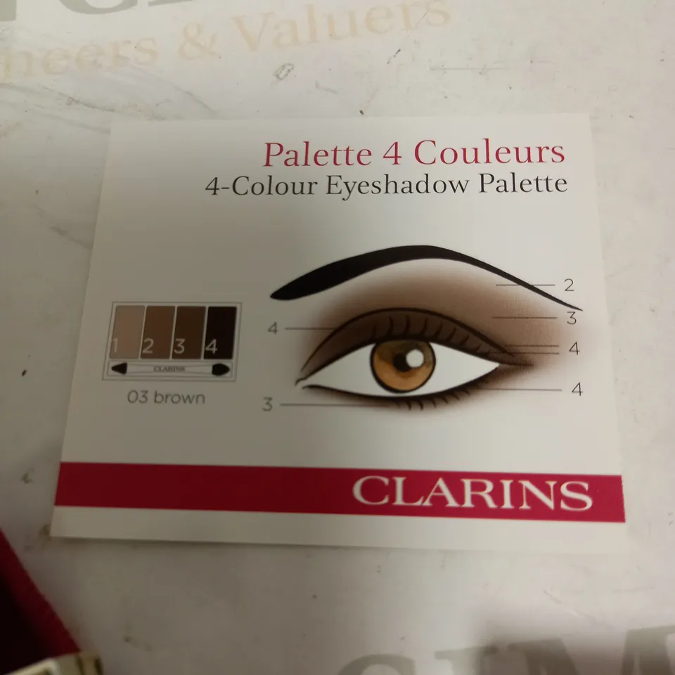 CLARINS EYESHADOW PALETTE 4 COLOURS SHADE 03
