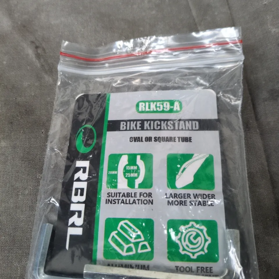 BIKE KICKSTAND RLK59-A FOR OVAL OR SQUARE TUBE