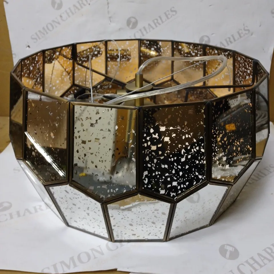 JOHN LEWIS ROMY PENTAGON CEILING LIGHT 