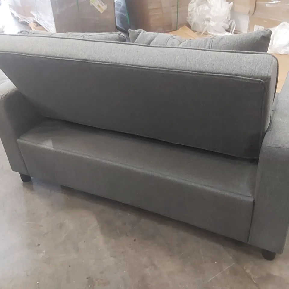 QUALITY DESIGNER FABRIC UPHOLSTERED SOFA BED