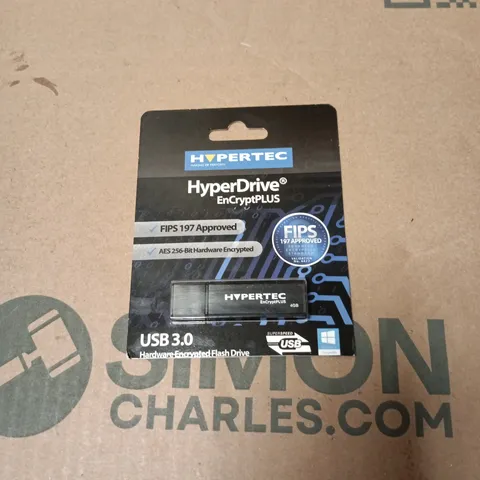 HYPERDRIVE ENCRYPTPLUS USB 3.0 ENCRYPTED FLASH DRIVE – 4GB