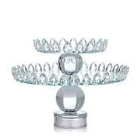 JM BY JULIEN MACDONALD CRYSTAL LOTUS LED CAKE STAND