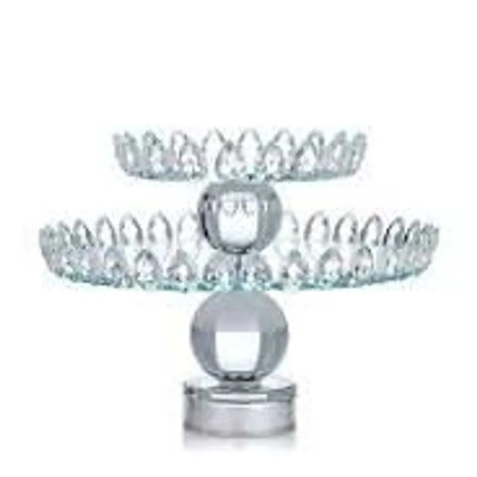 JM BY JULIEN MACDONALD CRYSTAL LOTUS LED CAKE STAND