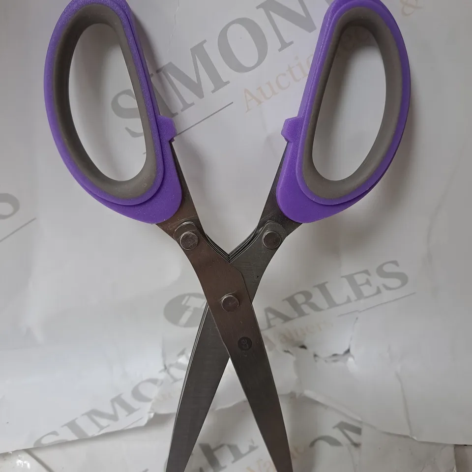 2X HER SCISSORS IN PURPLE 