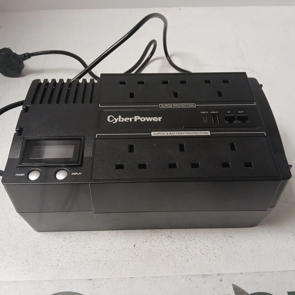 CYBERPOWER BRICS LCD SERIES UPS – UNINTERRUPTIBLE POWER SUPPLY (DESKTOP)