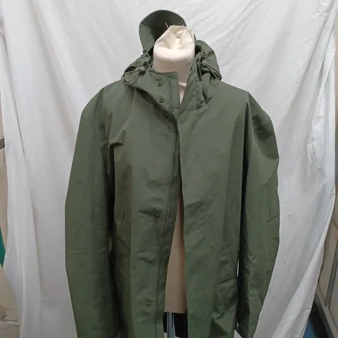 ZARA KHAKI COAT - EUR LARGE