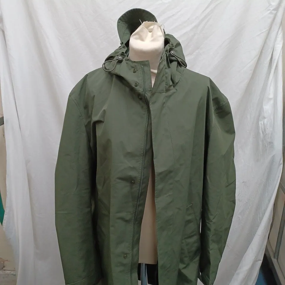 ZARA KHAKI COAT - EUR LARGE