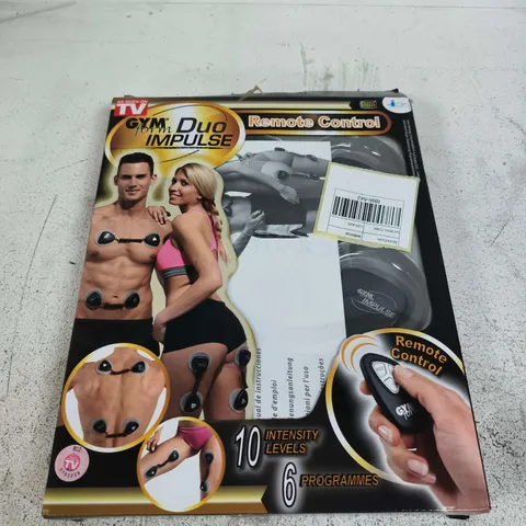 GYMFORM DUO IMPULSE REMOTE CONTROL MUSCLE STIMULATOR