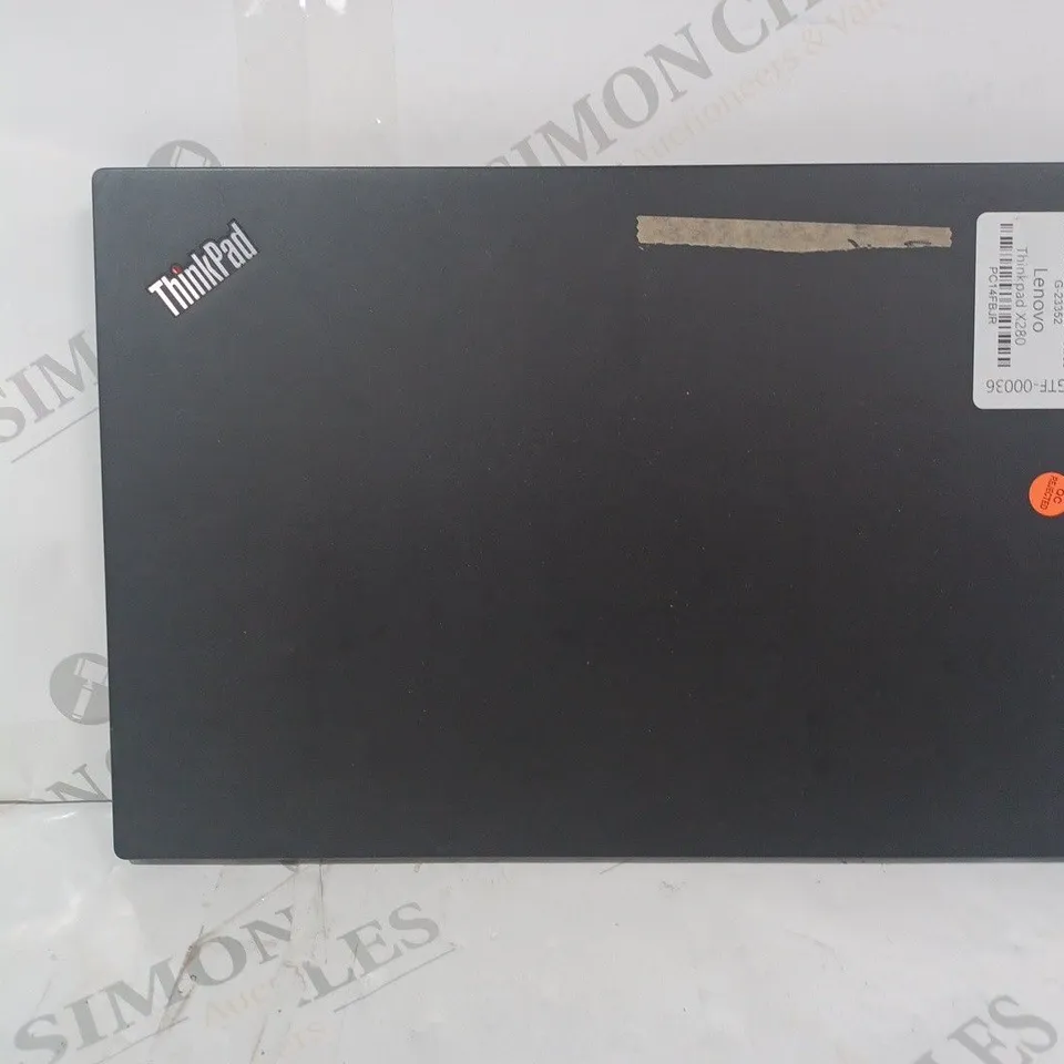 LENOVO THINKPAD X280 LAPTOP IN BLACK