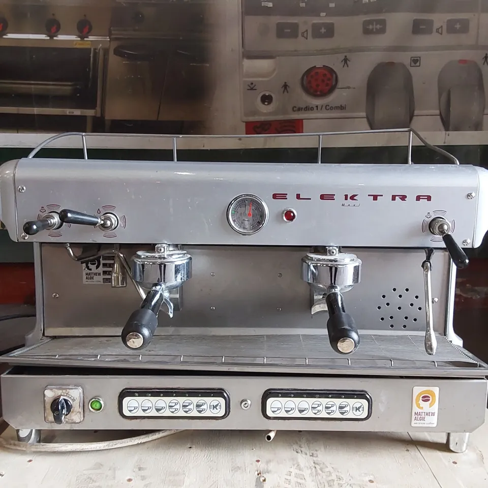 ELEKTRA MAXI COMMERCIAL 2 GROUP ESPRESSO MACHINE 