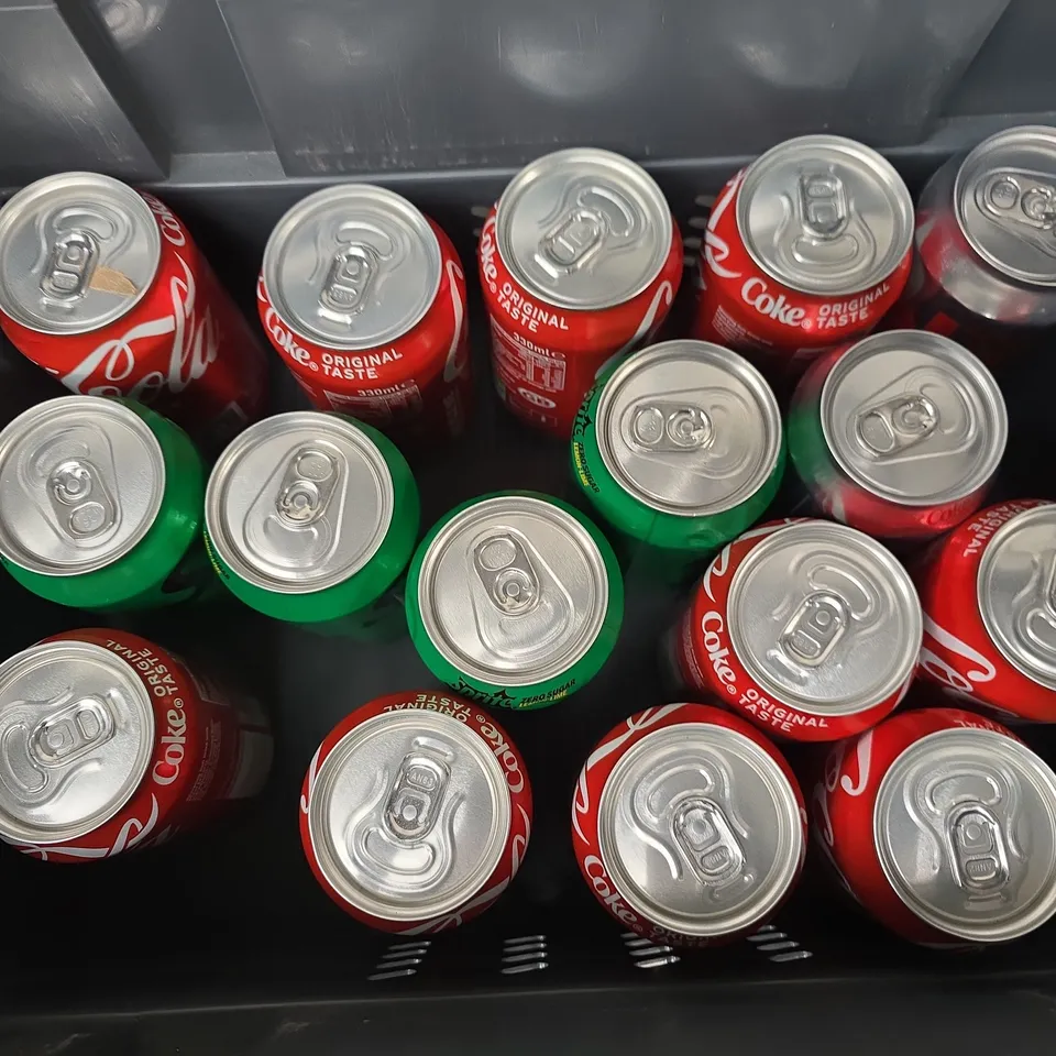 APPROXIMATELY 15 ASSORTED DRINKS TO INCLUDE DIET COKE, COCA COLA, SPRITE ZERO, ETC - COLLECTION ONLY
