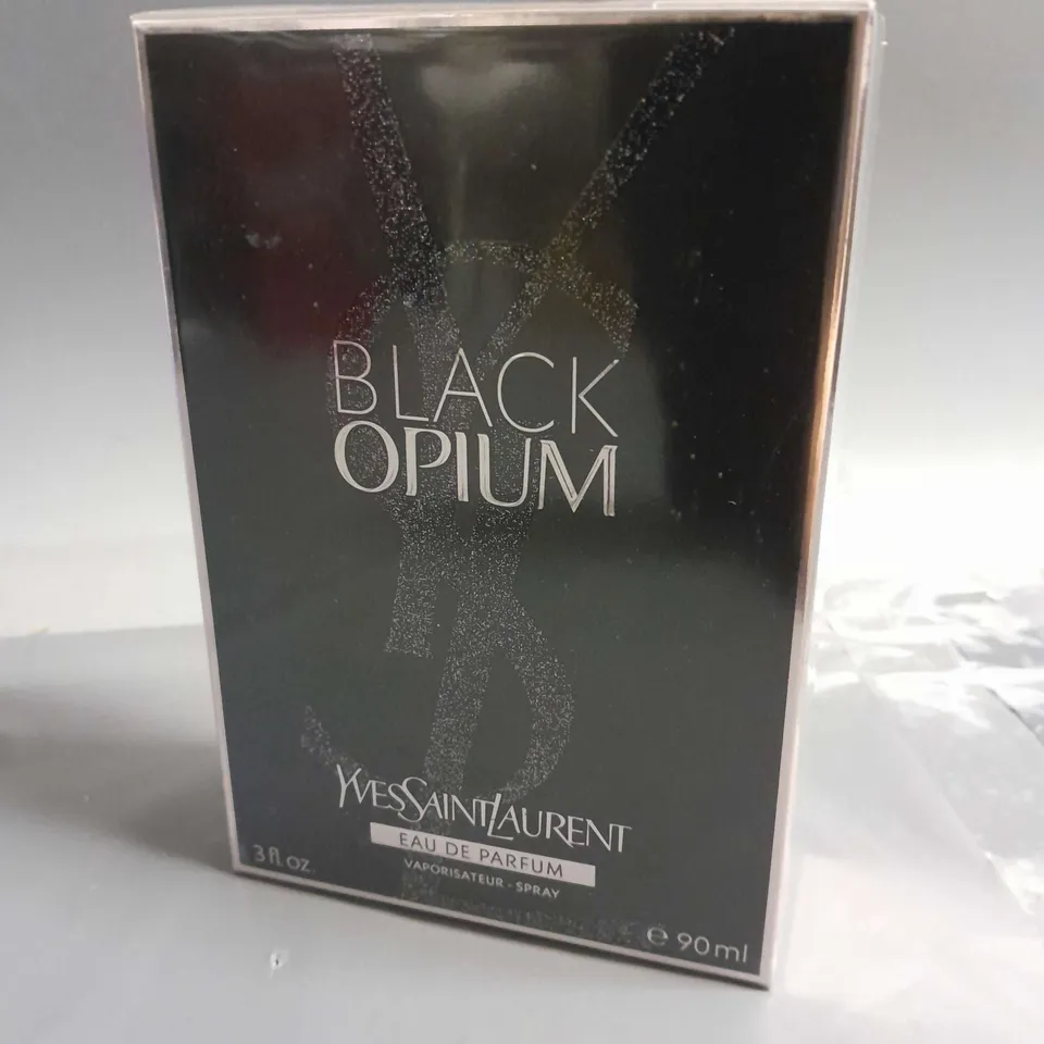 BOXED AND SEALED YVES SAINT LAURENT BLACK OPIUM EAU DE PARFUM 90ML