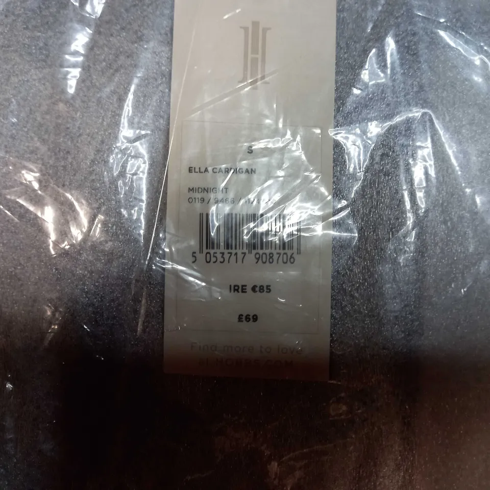 PACKAGED HOBBS ELLA MIDNIGHT CARDIGAN - SMALL