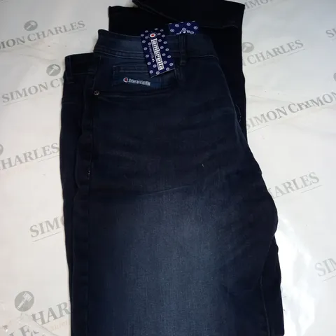 LAMBRETTA CHESTER STRAIGHT FIT JEANS SIZE 34R
