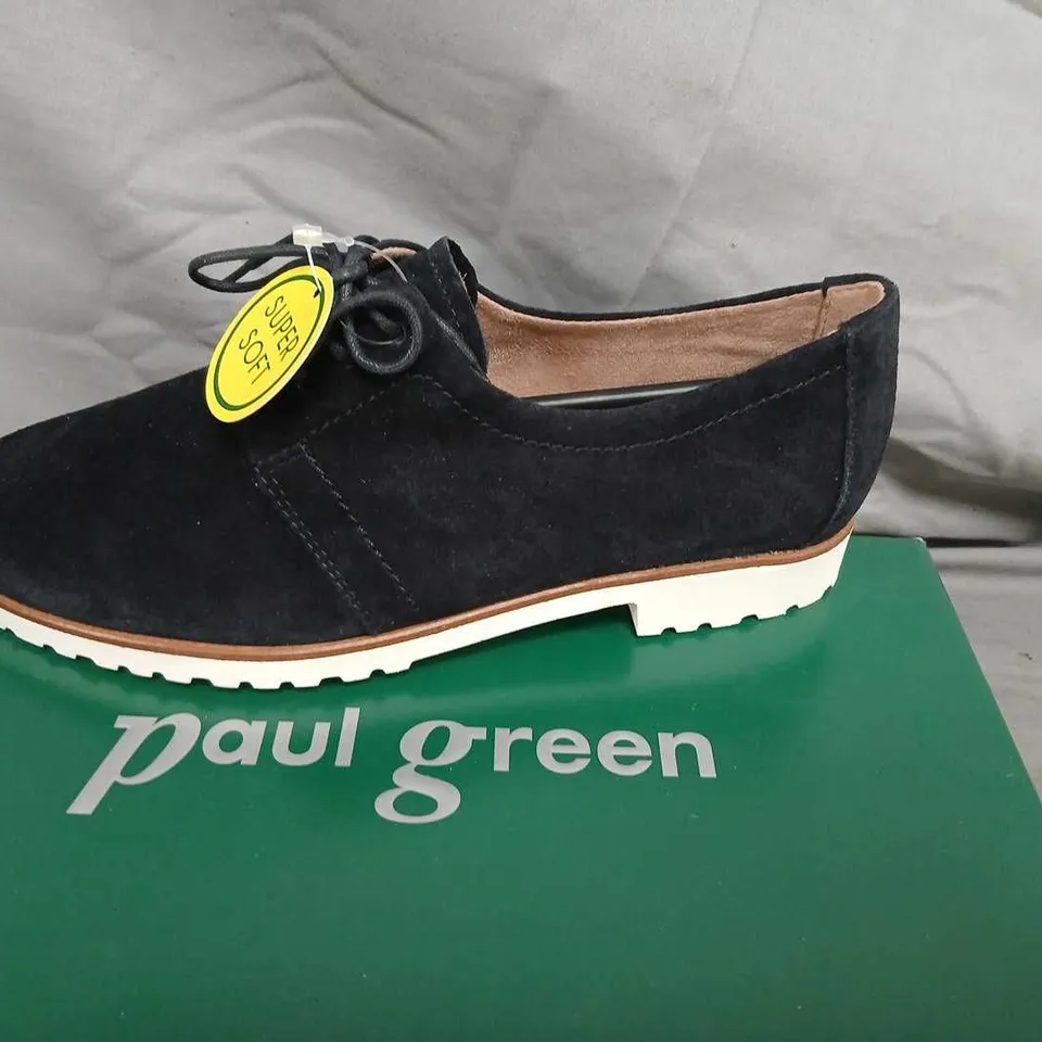  PAUL GREEN WOMEN'S SUEDE LACE-UP SHOES UK 3½
