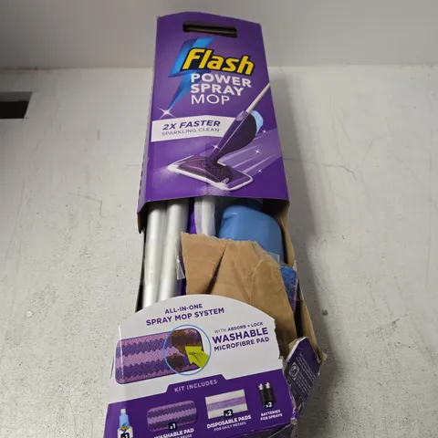 FLASH POWER SPRAY MOP KIT – ALL-IN-ONE SPRAY MOP SYSTEM